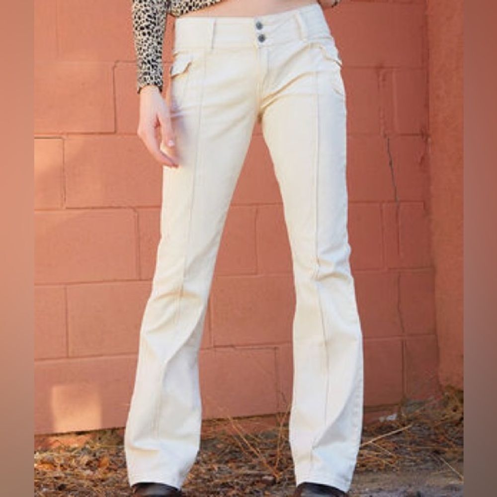 VINTAGE Y2K GASOLINE FLARE JEANS SIZE 11